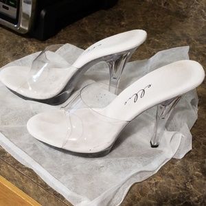 Ellie M Vanity Clear Competition Shoes